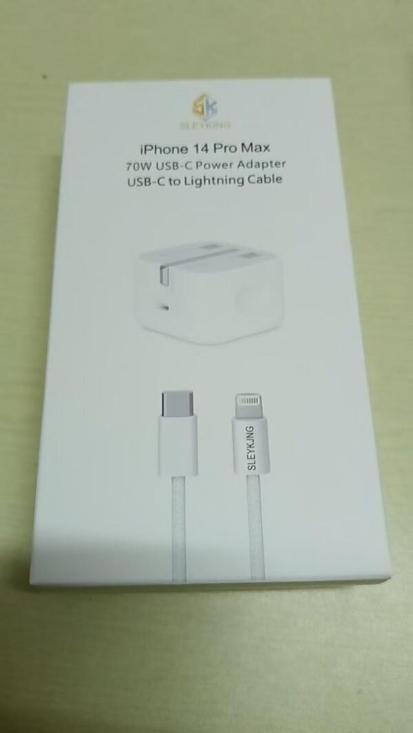 SK 14 pro max charger 70W 3pin